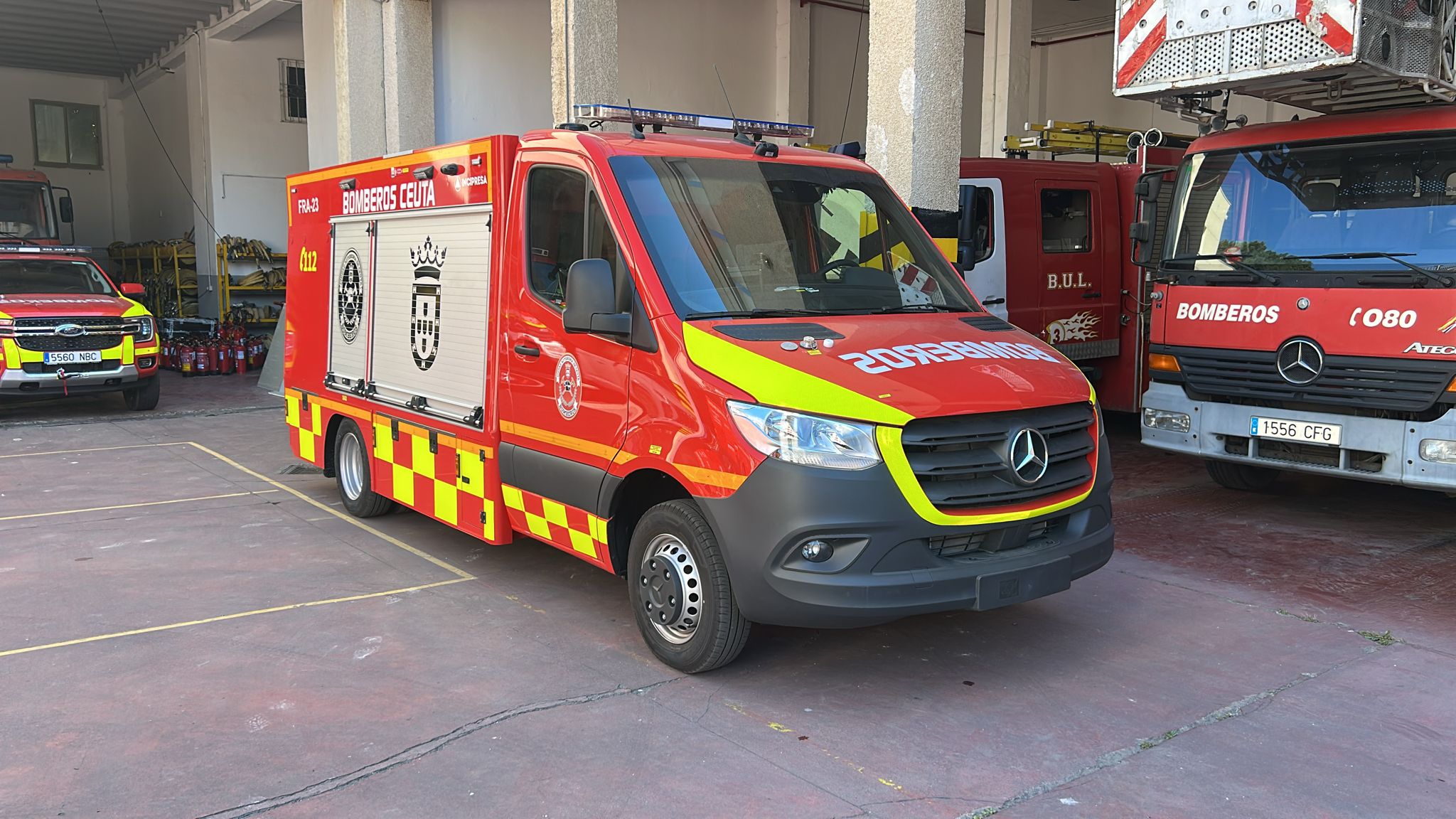 Nuevo vehículo bombero 1