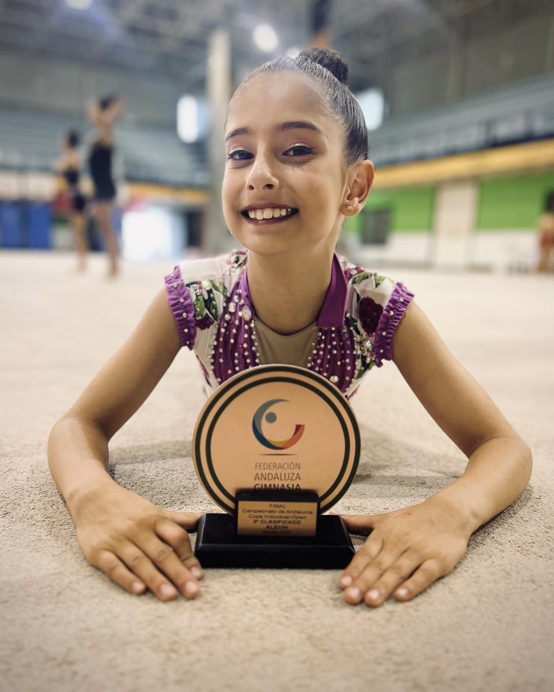 Carla Lacasa se ha hecho con el bronce en Alevín Copa Aro