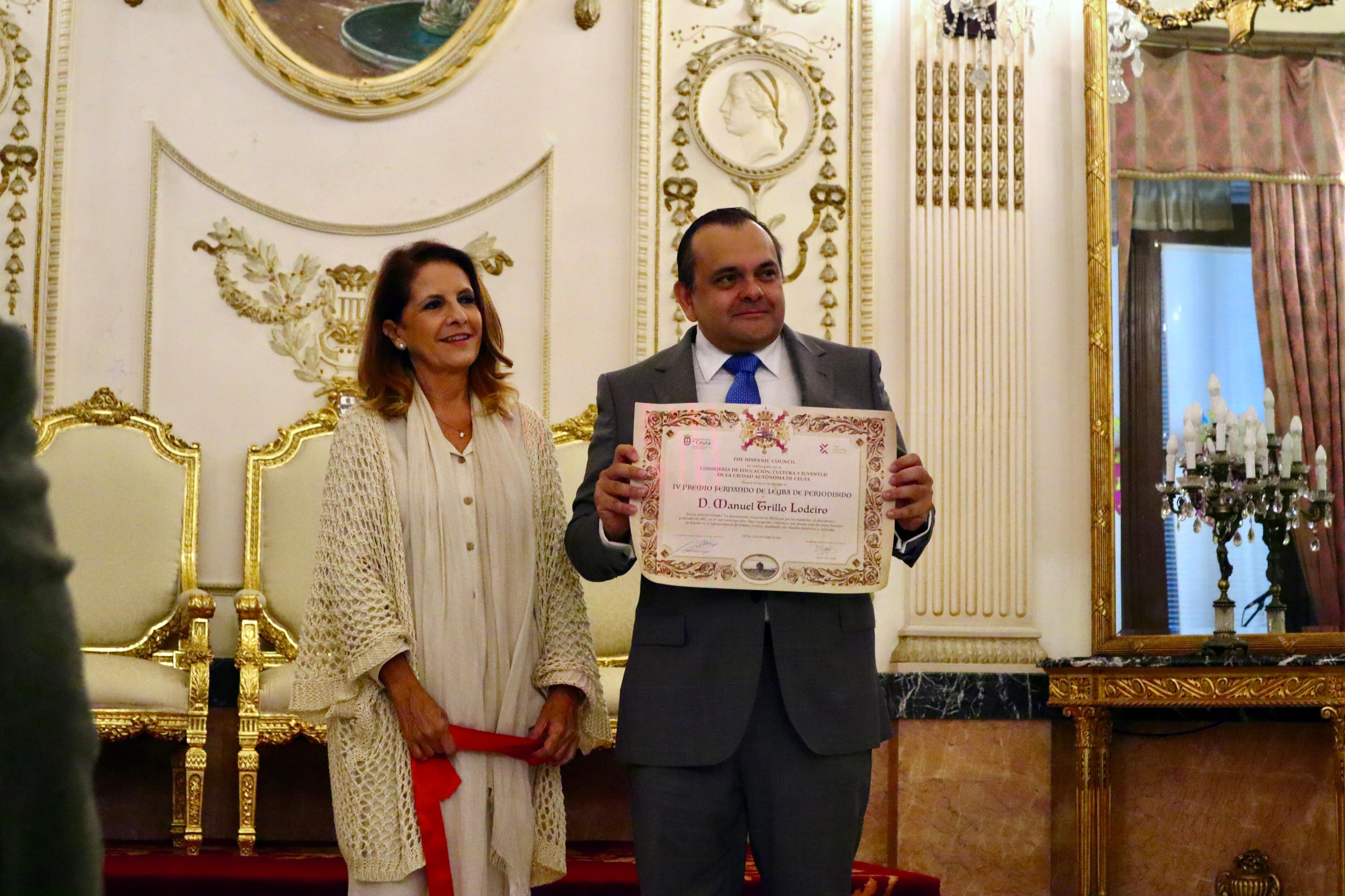 María Teresa Troya y Manuel Trillo__THC_Premio Fernando de Leyba