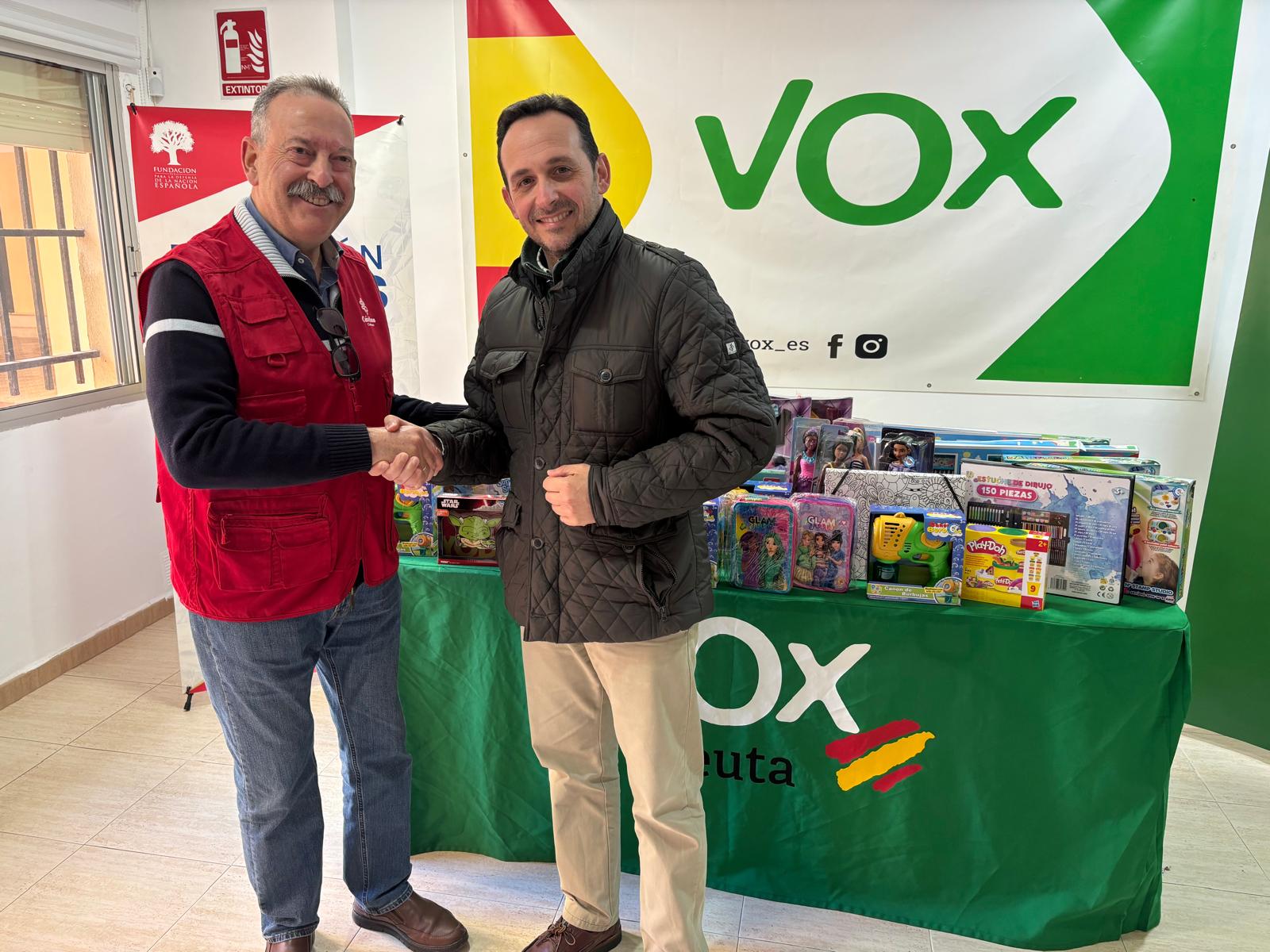 vox recogida juguetes