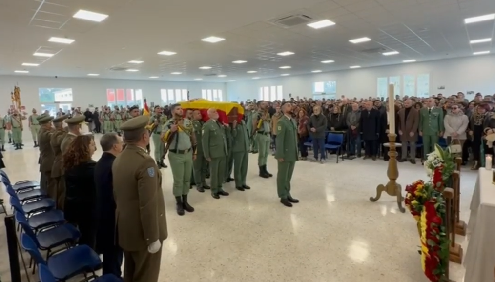 honras f&uacute;nebres legi&oacute;n